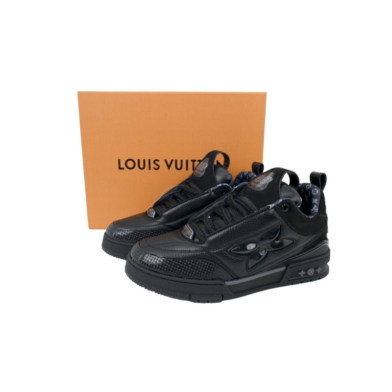 EM Sneakers Louis Vuitton LV Skate Sneaker All Black