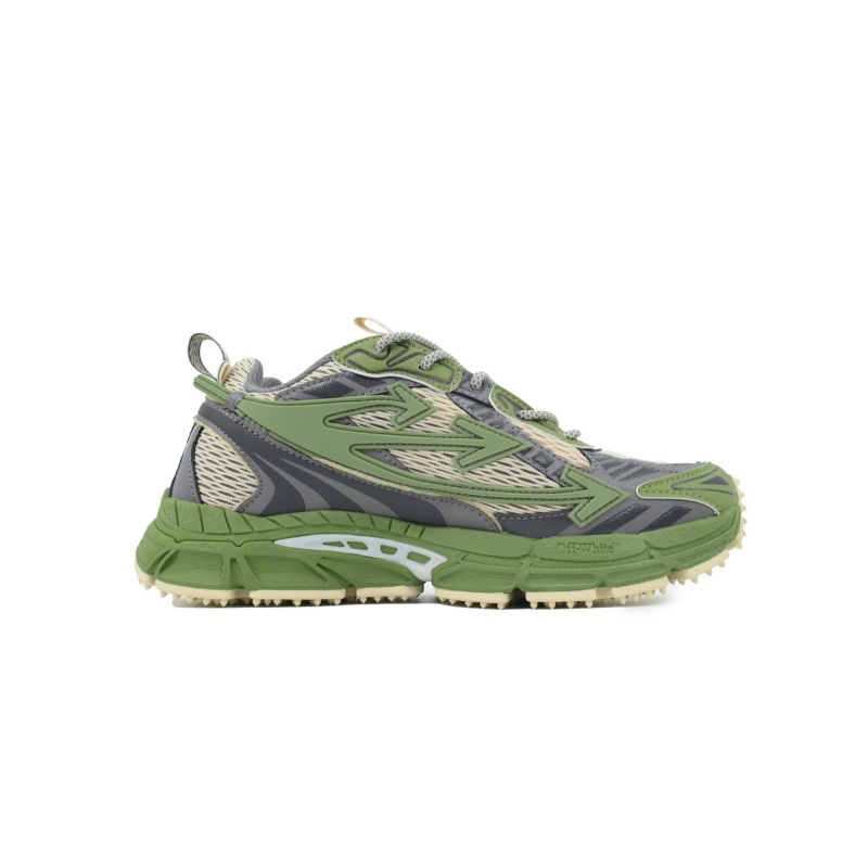 EM Sneakers OFF-WHITE Be Right Back Military White Gray
