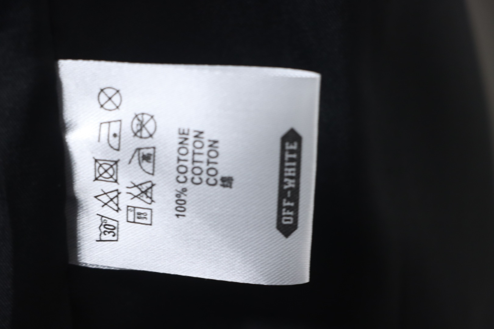 EM Sneakers Off-White Leather Sleeve Five-Pointed Star Baseball Jacket Black and White