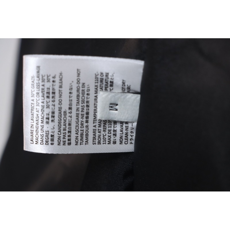 EM Sneakers Off-White Leather Sleeve Five-Pointed Star Baseball Jacket Black and White