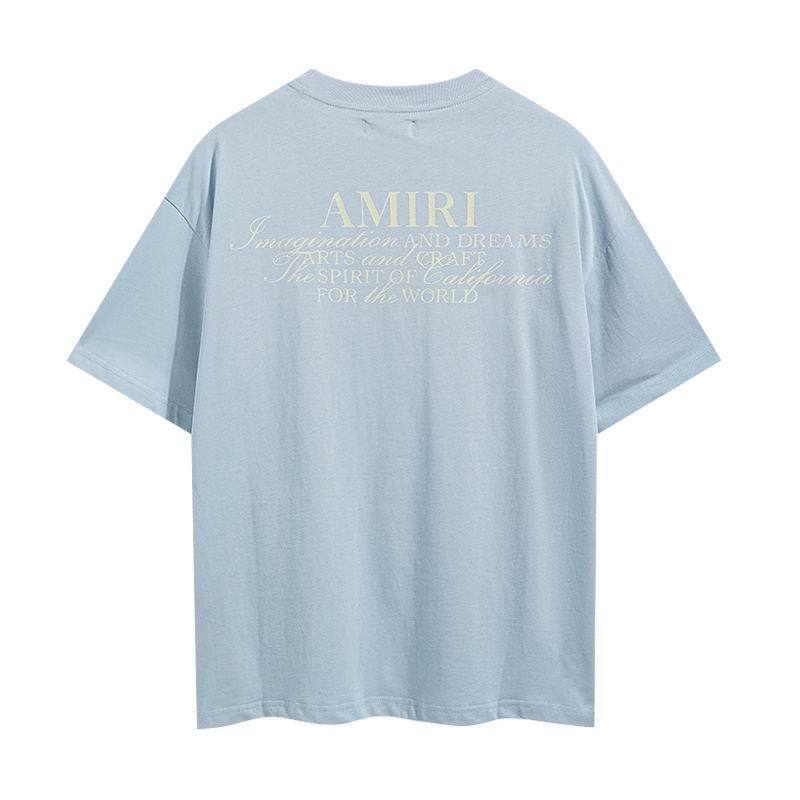 EM Sneakers Amiri T-shirt 2104 Black and Blue