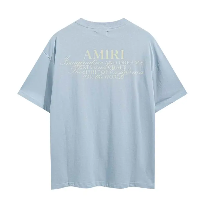 EM Sneakers Amiri T-shirt 2104 Black and Blue