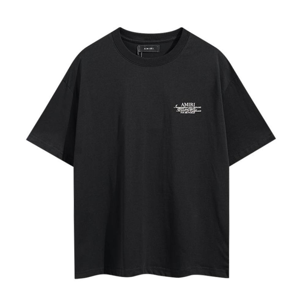 EM Sneakers Amiri T-shirt 2104 Black and Blue