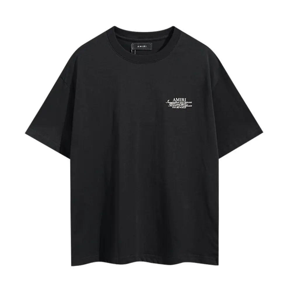 EM Sneakers Amiri T-shirt 2104 Black and Blue