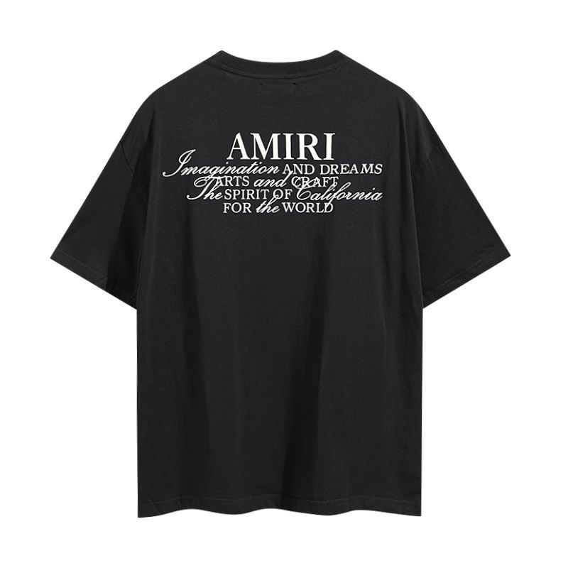 EM Sneakers Amiri T-shirt 2104 Black and Blue