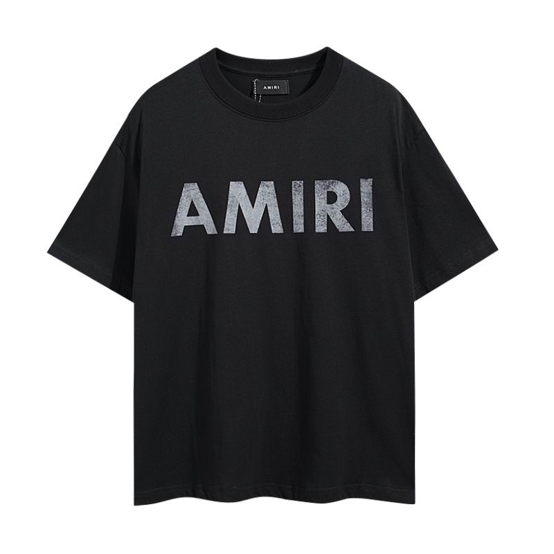 EM Sneakers Amiri T-shirt 2112 Black and Grey