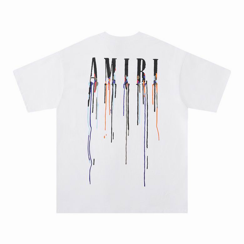 EM Sneakers Amiri T-shirt 656 Black and White