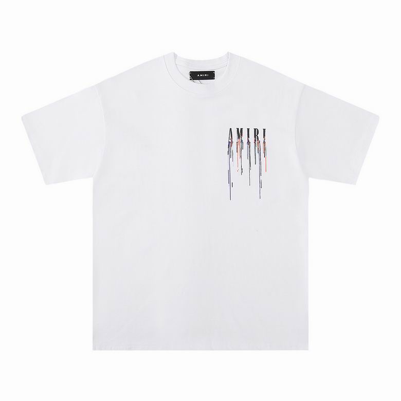 EM Sneakers Amiri T-shirt 656 Black and White