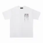 EM Sneakers Amiri T-shirt 656 Black and White