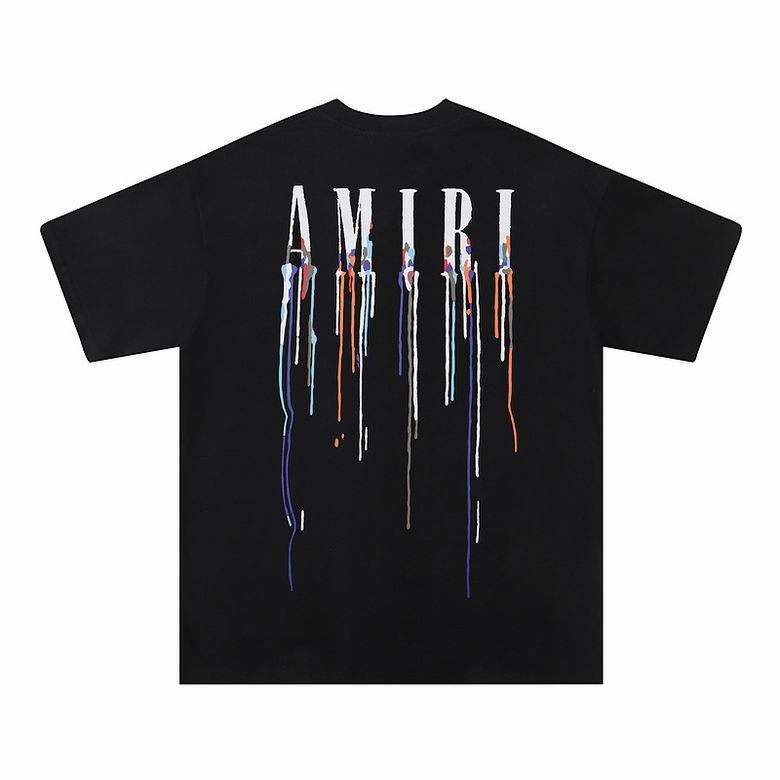EM Sneakers Amiri T-shirt 656 Black and White