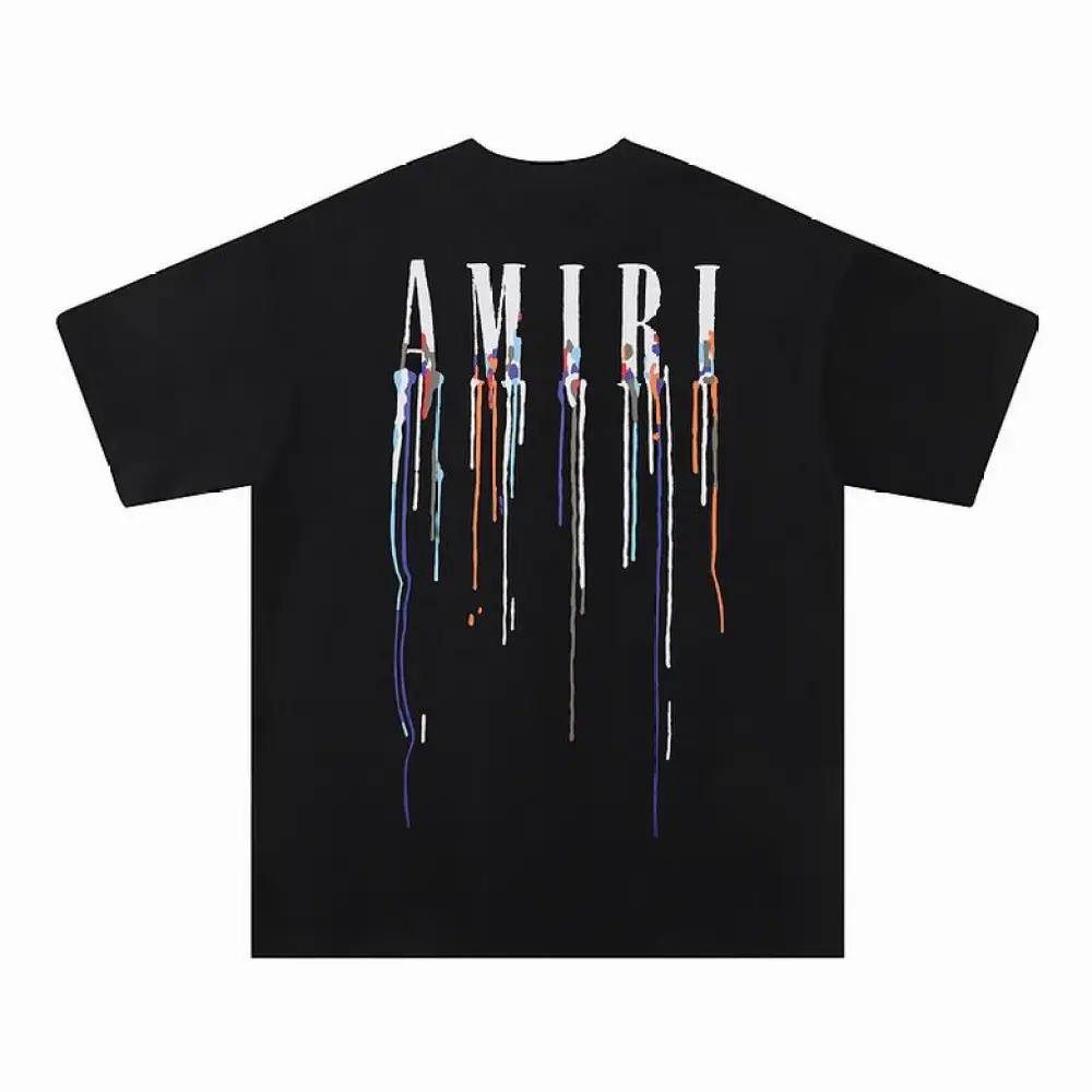 EM Sneakers Amiri T-shirt 656 Black and White