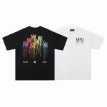 EM Sneakers Amiri T-shirt 658 Black and White