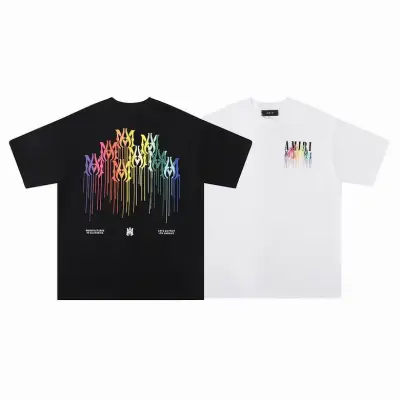 EM Sneakers Amiri T-shirt 658 Black and White 01