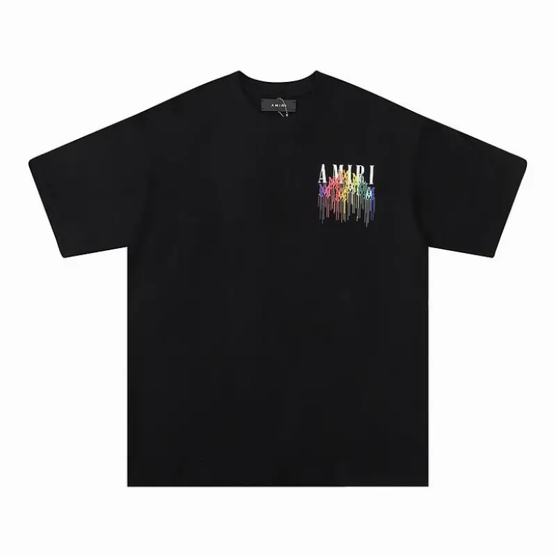 EM Sneakers Amiri T-shirt 658 Black and White