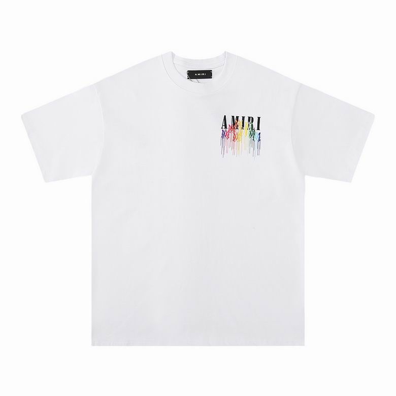EM Sneakers Amiri T-shirt 658 Black and White