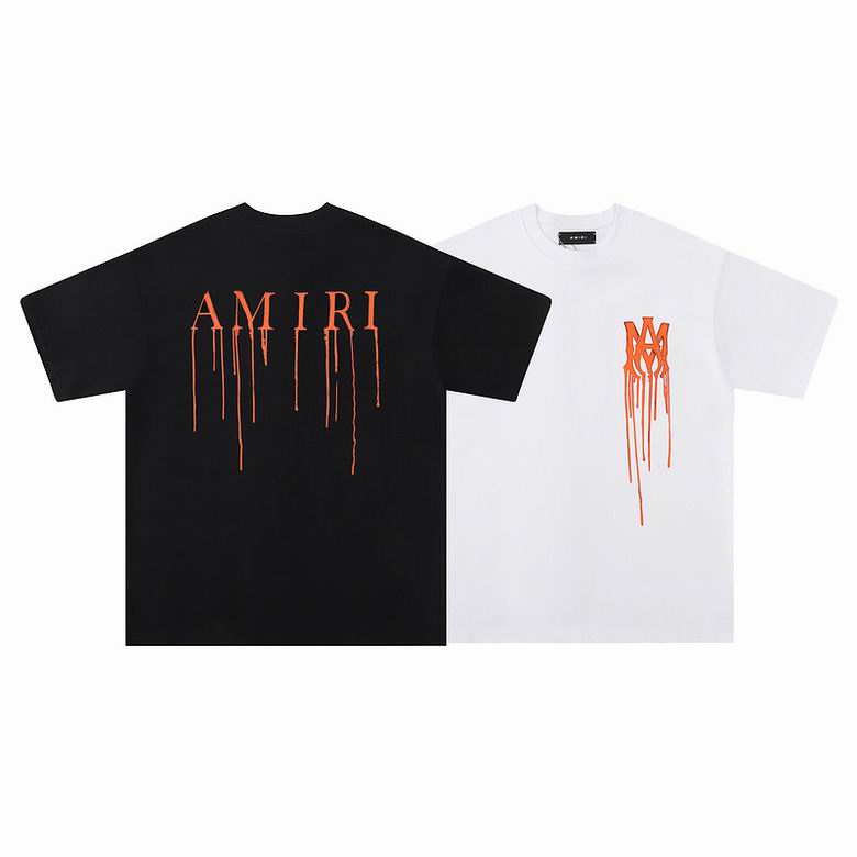 EM Sneakers Amiri T-shirt 659 Black and White