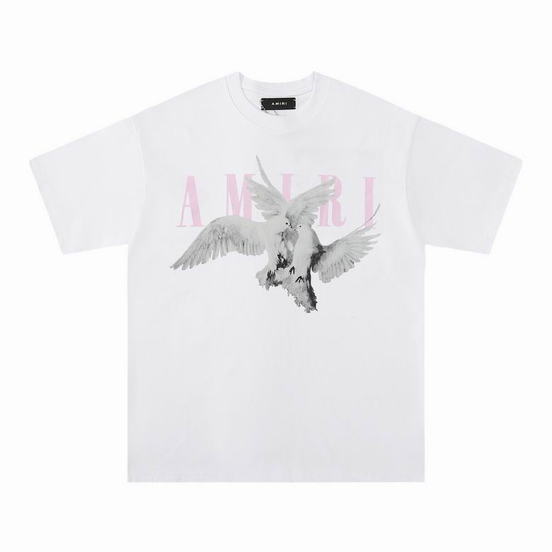 EM Sneakers Amiri T-shirt 664 Black and White