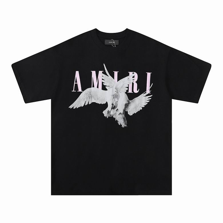 EM Sneakers Amiri T-shirt 664 Black and White