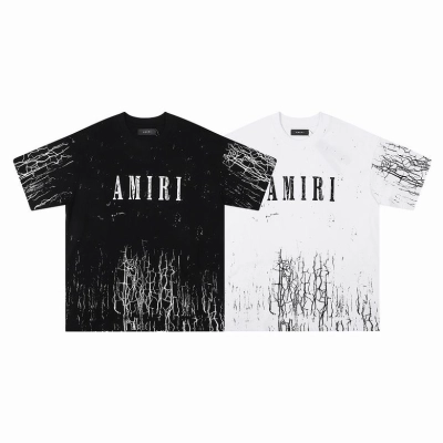 EM Sneakers Amiri T-shirt 666 Black and White 01