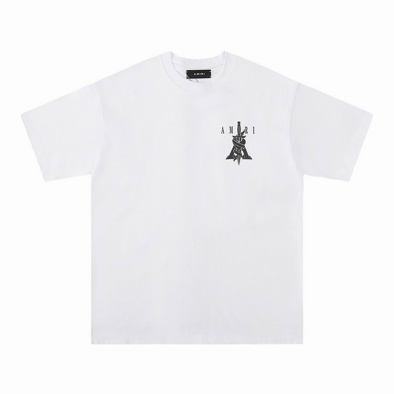 EM Sneakers Amiri T-shirt 667 Black and White