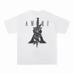 EM Sneakers Amiri T-shirt 667 Black and White