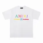 EM Sneakers Amiri T-shirt 672 Black and White