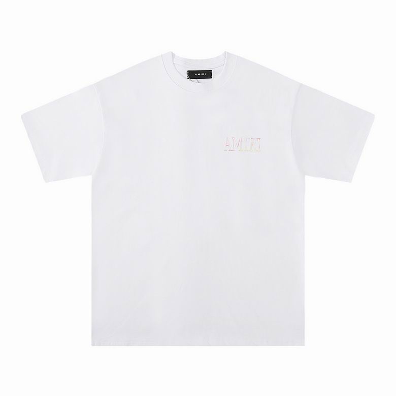 EM Sneakers Amiri T-shirt 673 Black and White