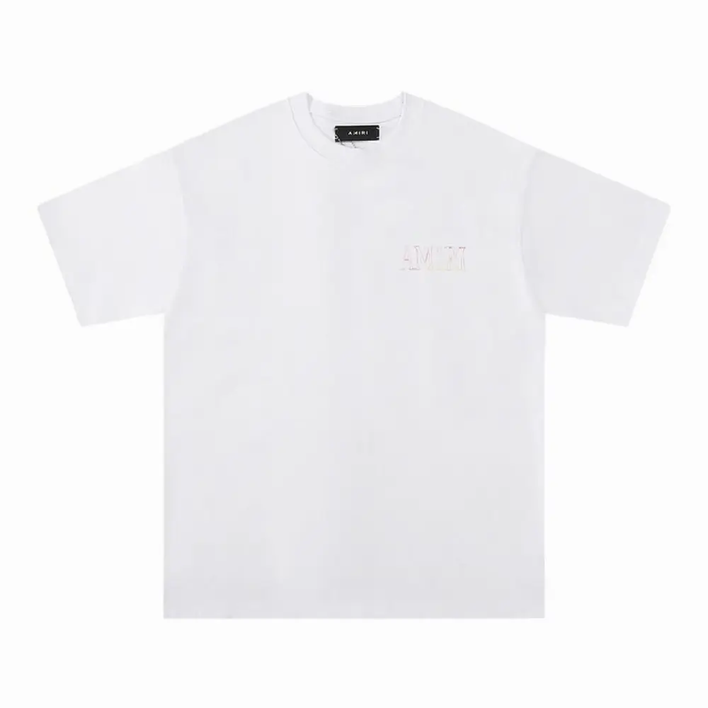 EM Sneakers Amiri T-shirt 673 Black and White