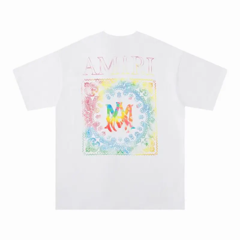EM Sneakers Amiri T-shirt 673 Black and White