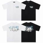EM Sneakers Amiri T-shirt 674 Black and White