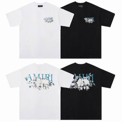EM Sneakers Amiri T-shirt 674 Black and White 01