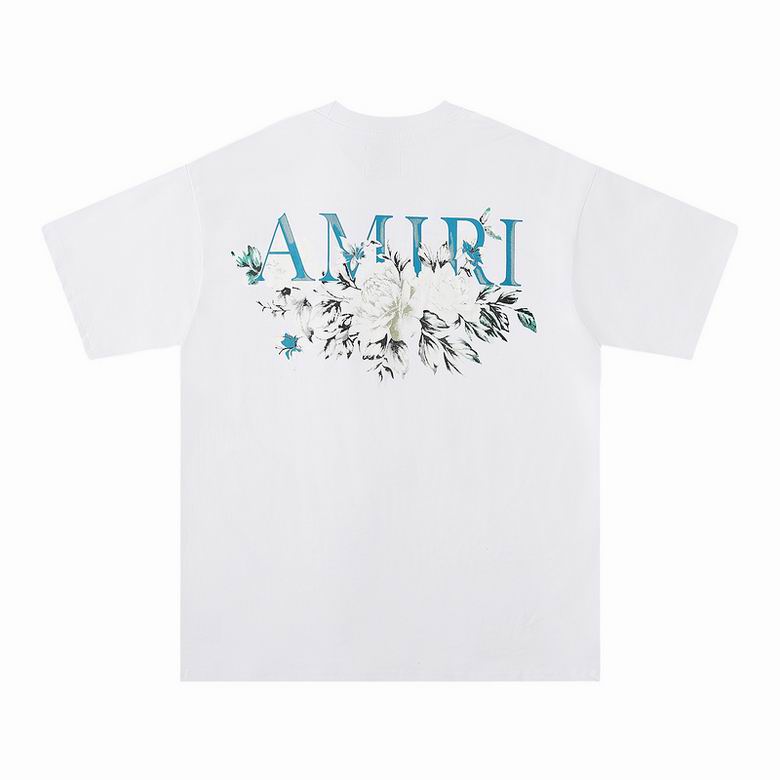 EM Sneakers Amiri T-shirt 674 Black and White