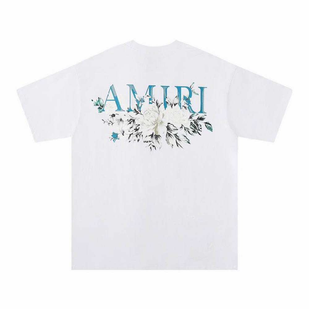 EM Sneakers Amiri T-shirt 674 Black and White