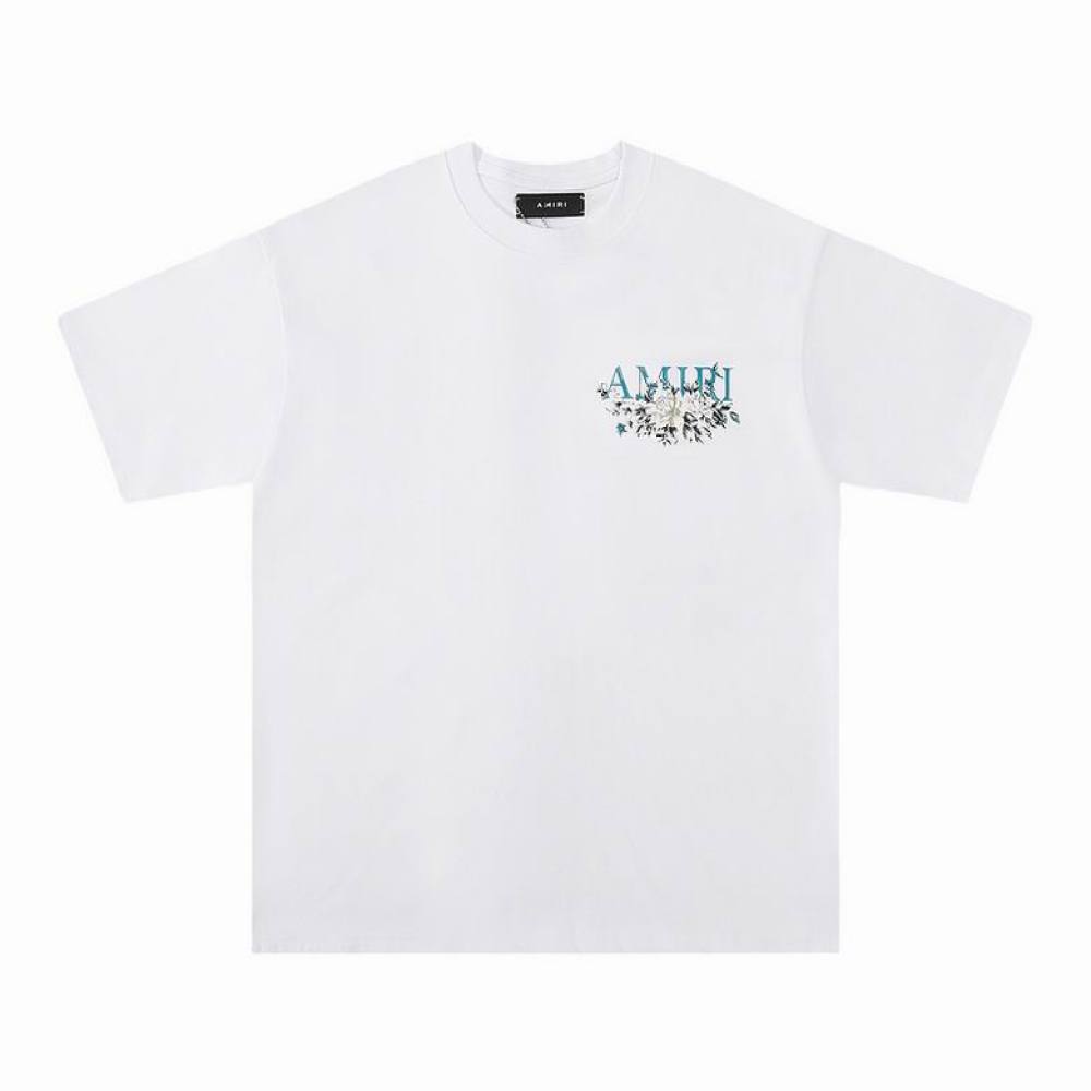 EM Sneakers Amiri T-shirt 674 Black and White