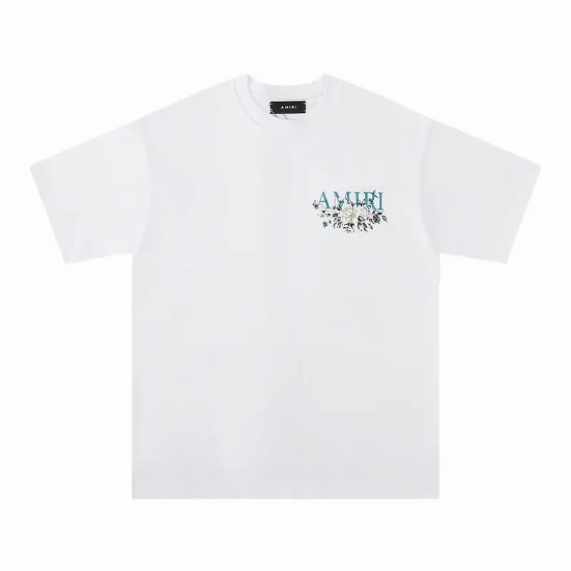 EM Sneakers Amiri T-shirt 674 Black and White