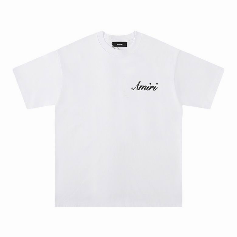 EM Sneakers Amiri T-shirt 682 Black and White
