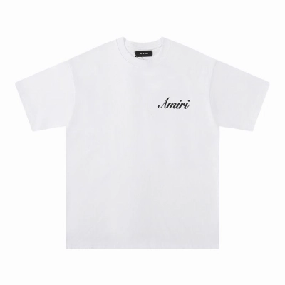 EM Sneakers Amiri T-shirt 682 Black and White 02