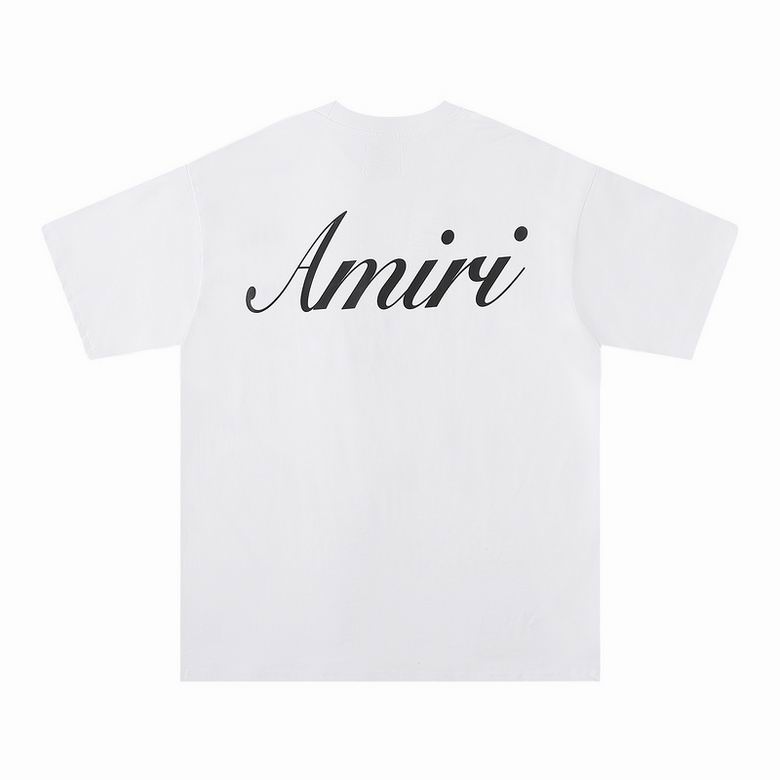 EM Sneakers Amiri T-shirt 682 Black and White