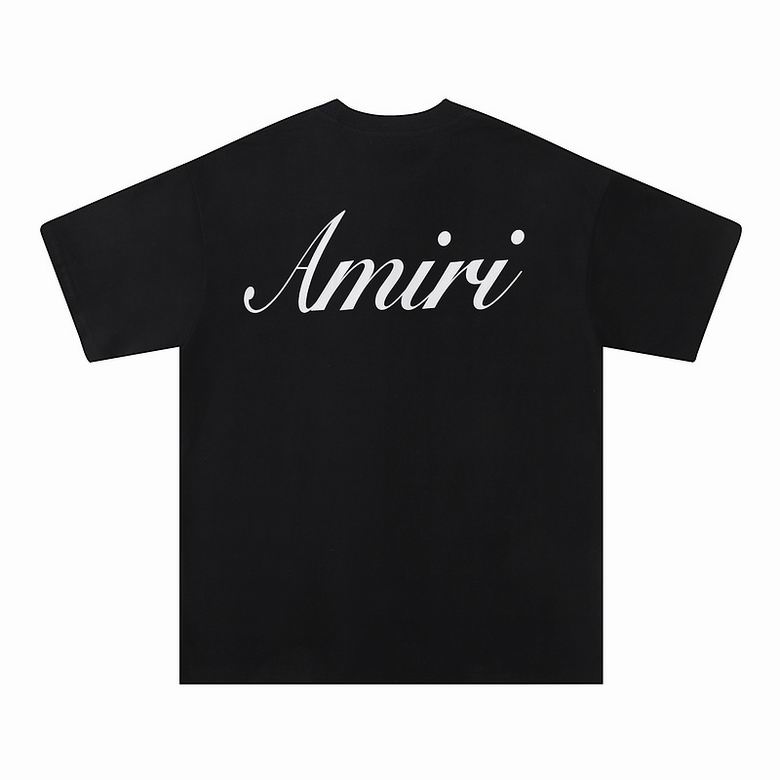 EM Sneakers Amiri T-shirt 682 Black and White