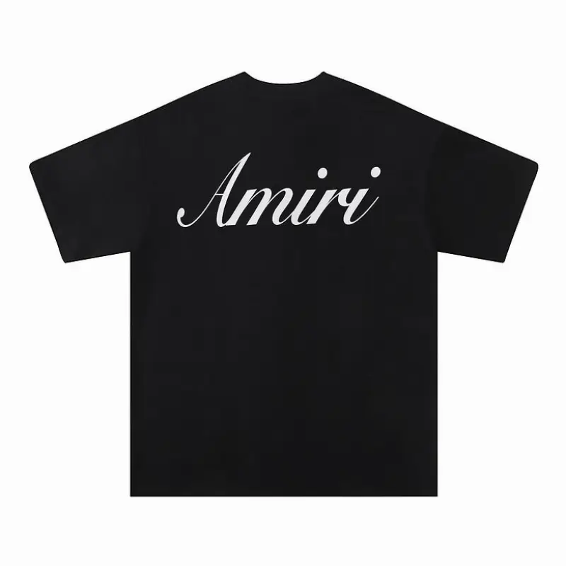 EM Sneakers Amiri T-shirt 682 Black and White