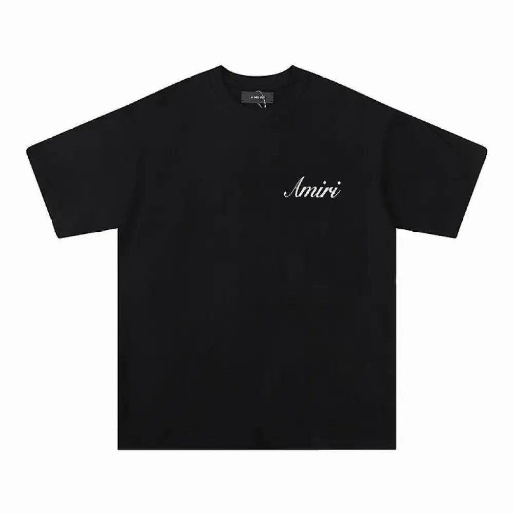 EM Sneakers Amiri T-shirt 682 Black and White