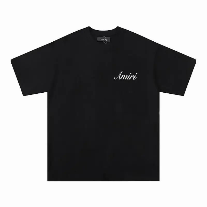 EM Sneakers Amiri T-shirt 682 Black and White