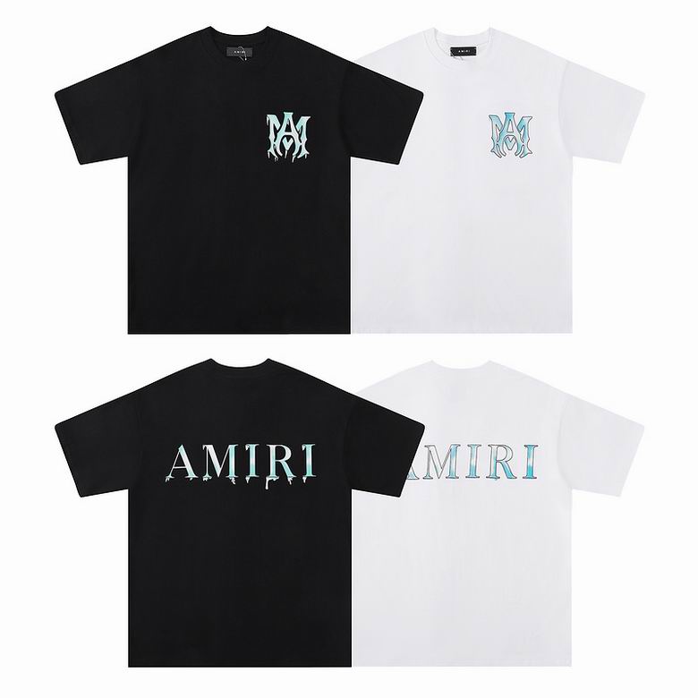 EM Sneakers Amiri T-shirt 683 Black and White