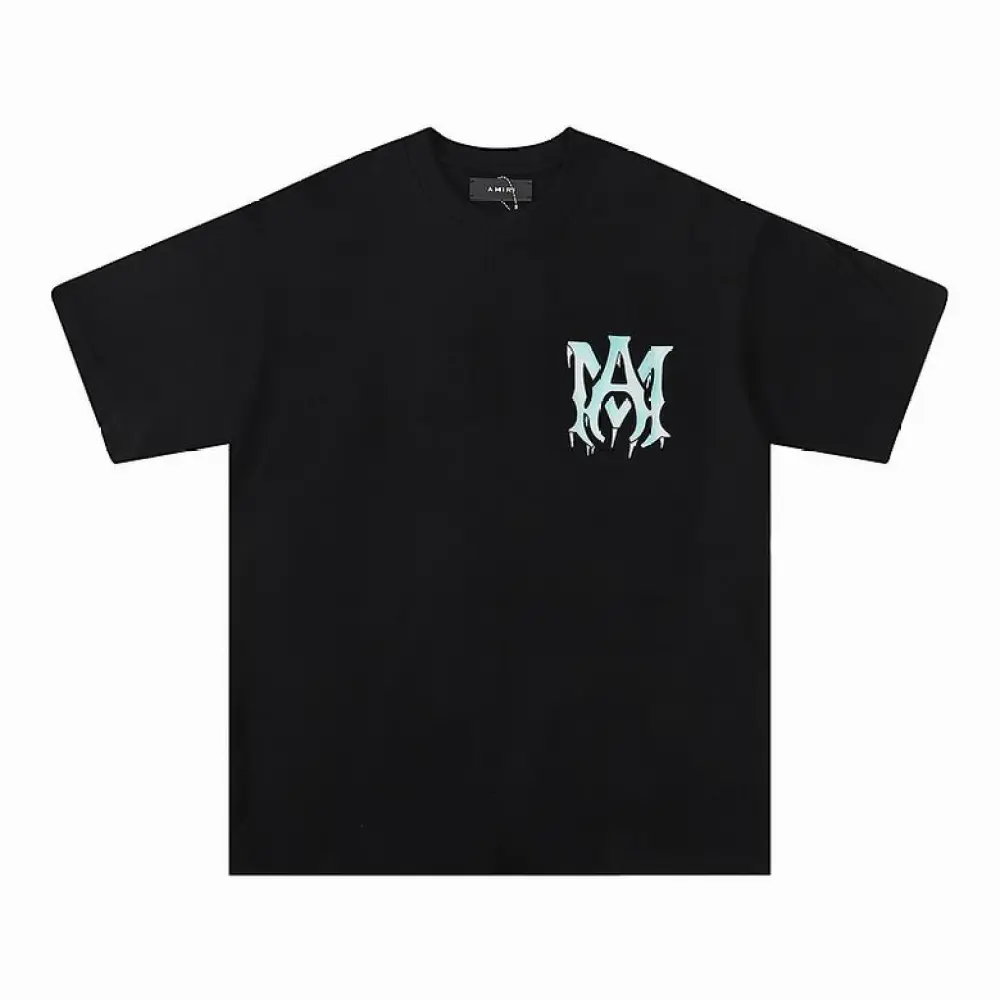 EM Sneakers Amiri T-shirt 683 Black and White