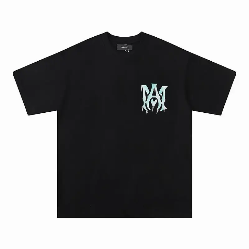 EM Sneakers Amiri T-shirt 683 Black and White