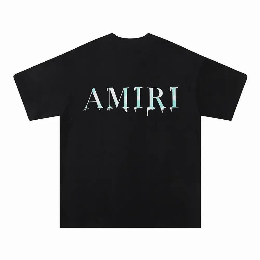 EM Sneakers Amiri T-shirt 683 Black and White