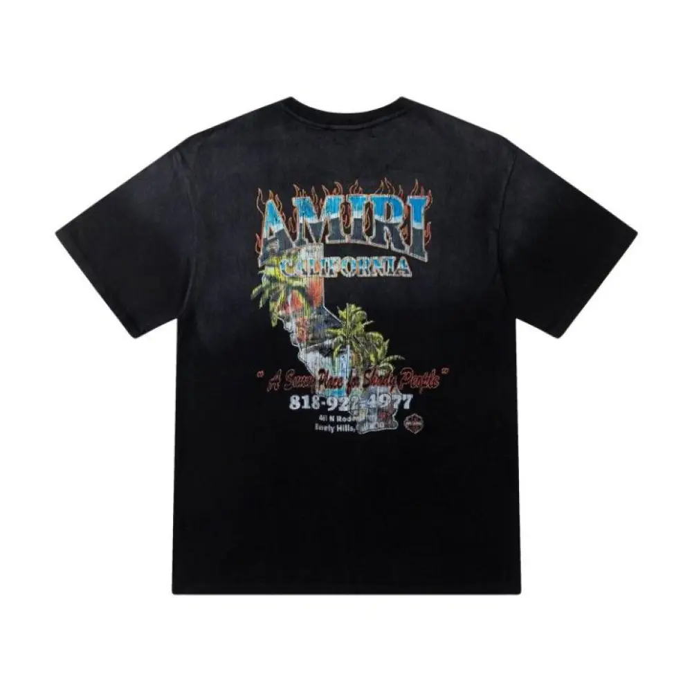 EM Sneakers Amiri T-shirt 8061 Black