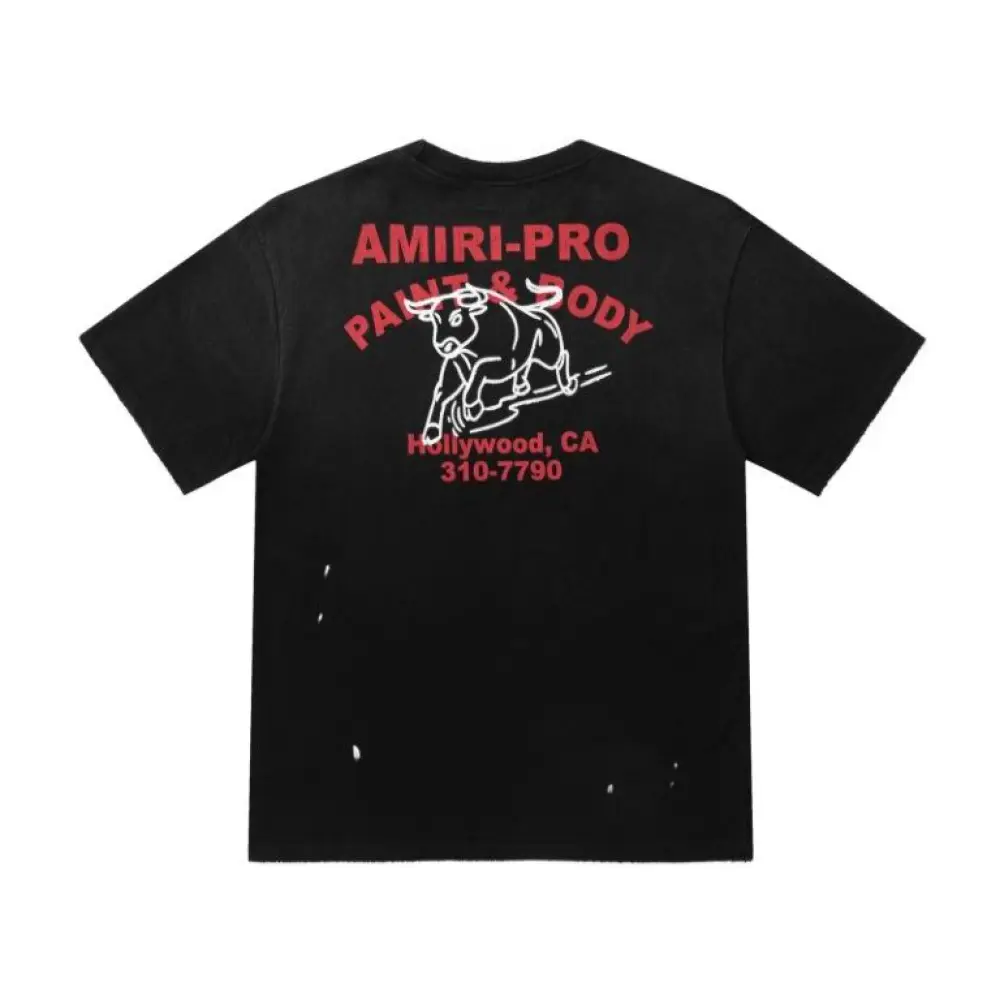 EM Sneakers Amiri T-shirt 8067 Black