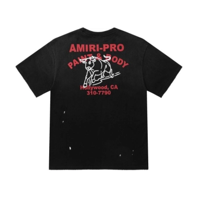 EM Sneakers Amiri T-shirt 8067 Black 02