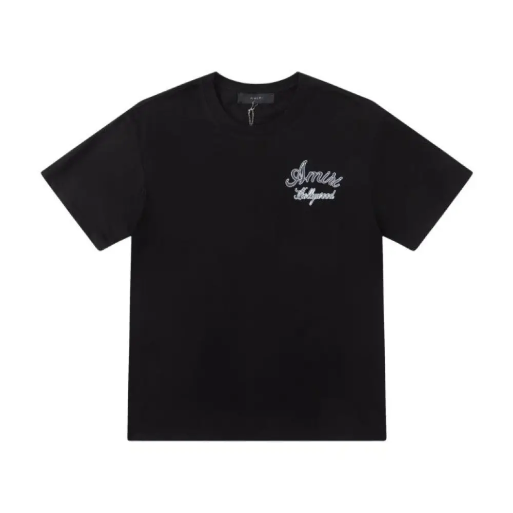 EM Sneakers Amiri T-shirt 8069 Black and White